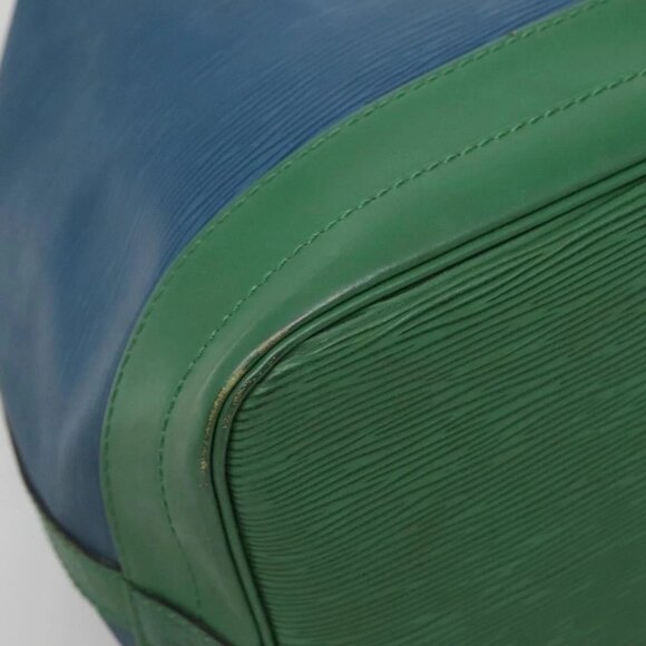 LOUIS VUITTON Epi Noe Shoulder Bag Bicolor Green Blue M44044 LV Auth 142257 - Picture 5 of 16